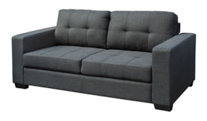 Lacando Three Seater - Charcoal