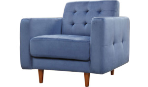 Furniture: Iris Chair - Blue