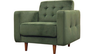 Furniture: Iris Chair - Green