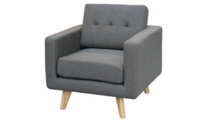 Furniture: Kora Chair - Dark Grey