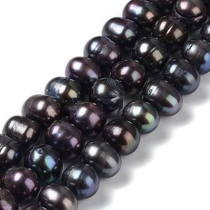 Natural Pearl Dyed Beads Round 8.5mm-9.5mm