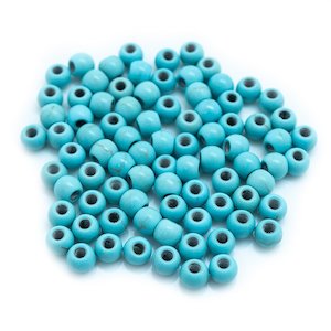 Synthetic Turquoise Round 3mm