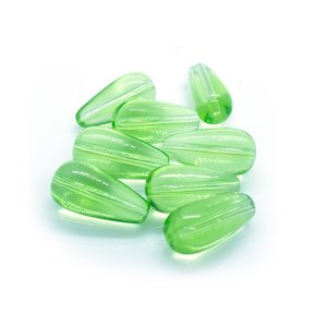 Glass Teardrop 20mm x 9mm