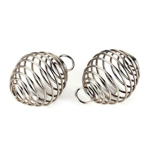 Spring Cage Bead 29mm x 20mm