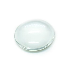 Transparent Glass Cabochons Half Round Dome 8mm x 3mm