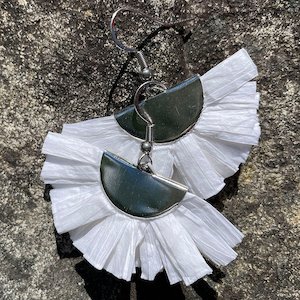 Raffia Fan Earrings Kit