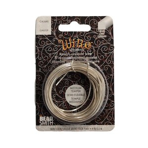 Beadsmith Square Wire 18 Gauge/1.02mm 3.6m