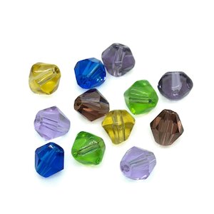 Jewellery: Crystal Glass Bicone 4mm