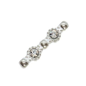 Rhinestone Spacer Bar 30mm