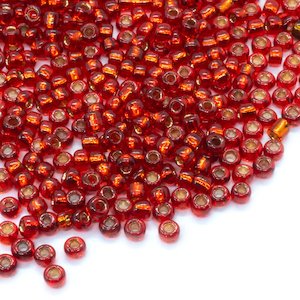 Silver Lined Seed Beads 11/0