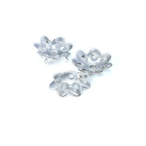 Jewellery: Bead Caps Flower 7mm