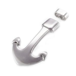 Jewellery: 304 Stainless Steel Hook Anchor Clasp 4mm x 27mm x 6mm