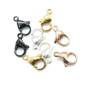 304 Stainless Steel Lobster Claw Clasp 12mm x 7mm x 3.5mm