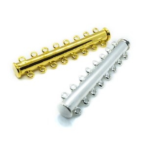 Magnetic Slide Lock Tube Clasp 46mm x 10mm