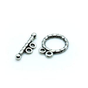 Double Hole Toggle Clasp 18mm