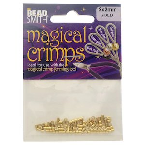 Magical Crimp Tubes 100 Pack 2mm x 2mm