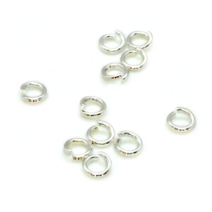 Jump Rings Round 4mm x 0.8mm