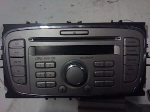 2009 Ford Focus Radio Cd Dvd Sat Tv