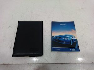 2002 Ford Falcon Owners Handbook / User Manual / Hand Book