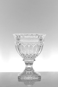 Glass Vase Deluxe ‘K9’ Table VaseSize 18.5D × 24cmH