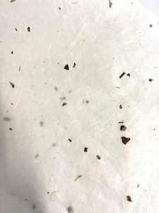 Mulberry Bark Paper Sheet with bark Chip 50cm x 70 x 2 sheets