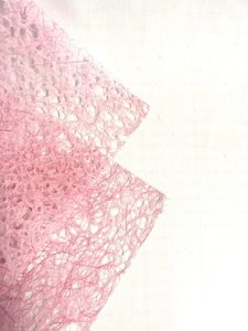 Lace Sisal Paper x 1 Sheets Soft Pink