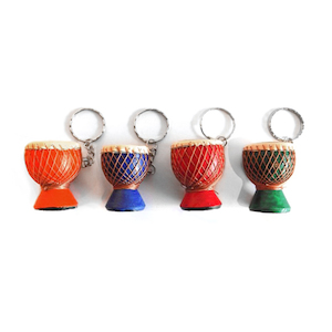 Arts education: Djembe Keyrings