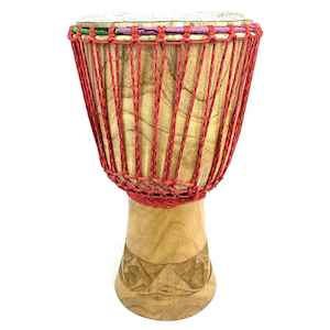 Arts education: Primo Series 12.25″ Guinea Djembe – Moulin Rouge