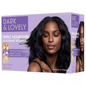 Dark and Lovely Healthy Gloss Shea Moisture Hair Relaxer Kit Regular