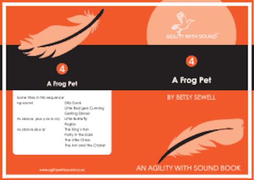 Educational support services: Book 4-14 ‘A Frog Pet’