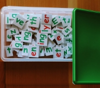 Letter tiles