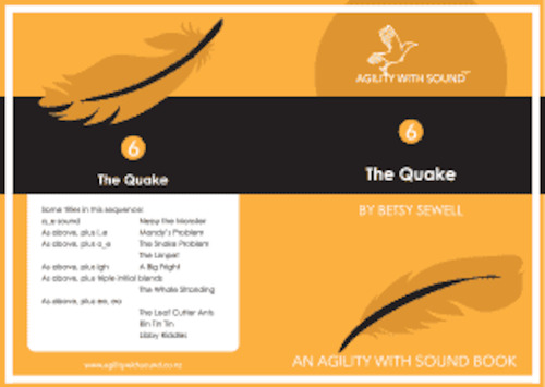 Educational support services: Book 6-02 ‘The Quake’