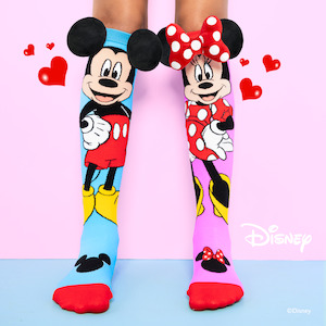 Adults Socks: MICKEY AND MINNIE SOCKS