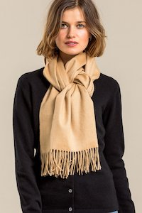 Cashmere Large Plain Scarf