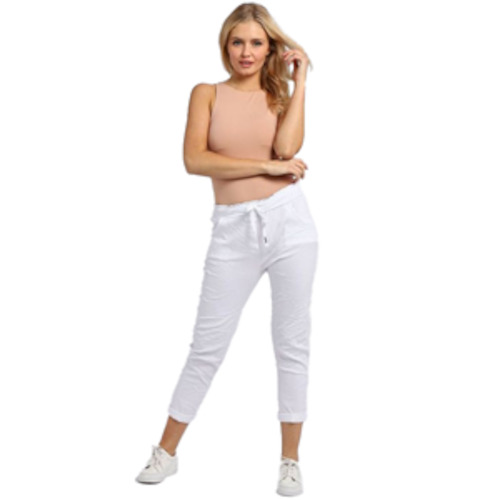 BEAU Riley Trousers White