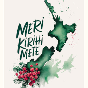 Meri Kirihimete Christmas Card