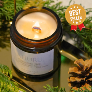 Christmas Pine Tree Soy Candle