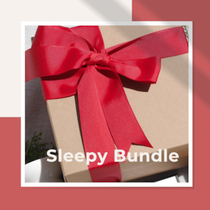 Candle: Sleepy Bundle Gift Box - Candle, Essential Oil, Room Spray & Roll-On