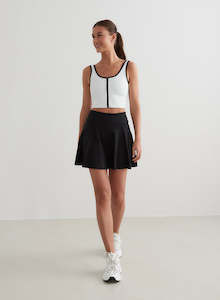 BLACK SENSE SKORT