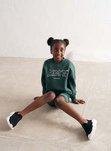 Pine Green Mini College Sweatshirt