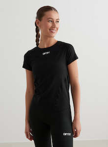 Clothing: Black Soft Basic Short Sleeve