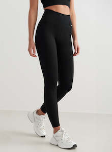 Clothing: Black Luxe Seamless Tights