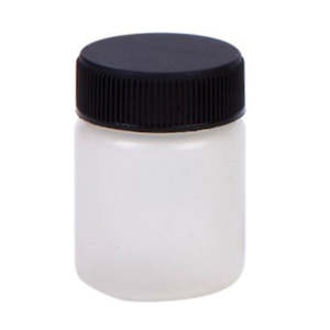 Air Brush Spare Plastic Suction Bottle with Lid 22cc