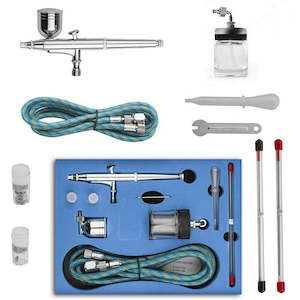 Suction Air Brush Double Action Side Feed Kit