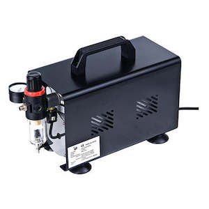 Air Brush 1/4HP Compressor with Regulator and Moisture Filter