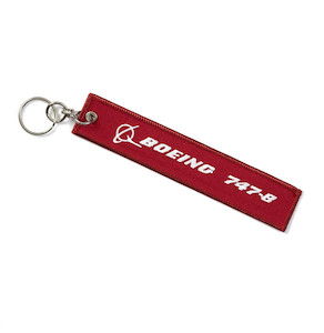 Boeing Remove Before Flight B747-8 Keychain