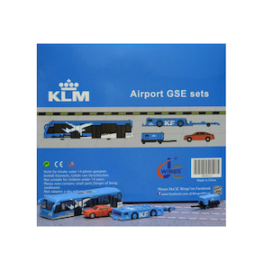 KLM Ground Support Equipment set 3 1: 200