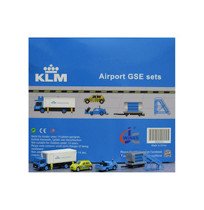 KLM Ground Support Equipment set 4 1: 200