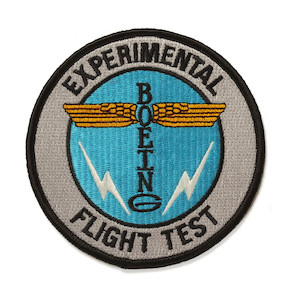 Boeing Heritage Totem Flight Test Iron Patch