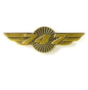 Boeing 747 Wings Pin